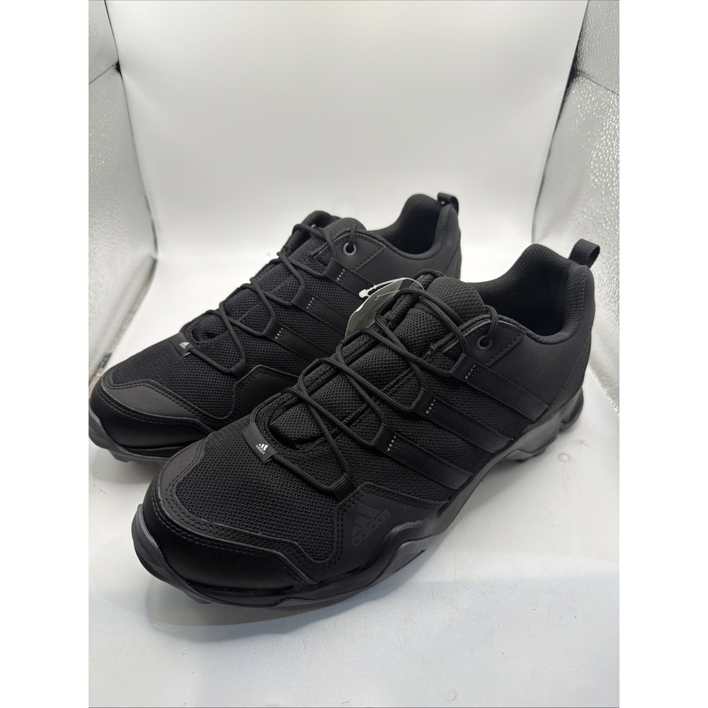 Adidas Terrex AX2S Men's All Black Hiking Shoes Size 10.5 NIB